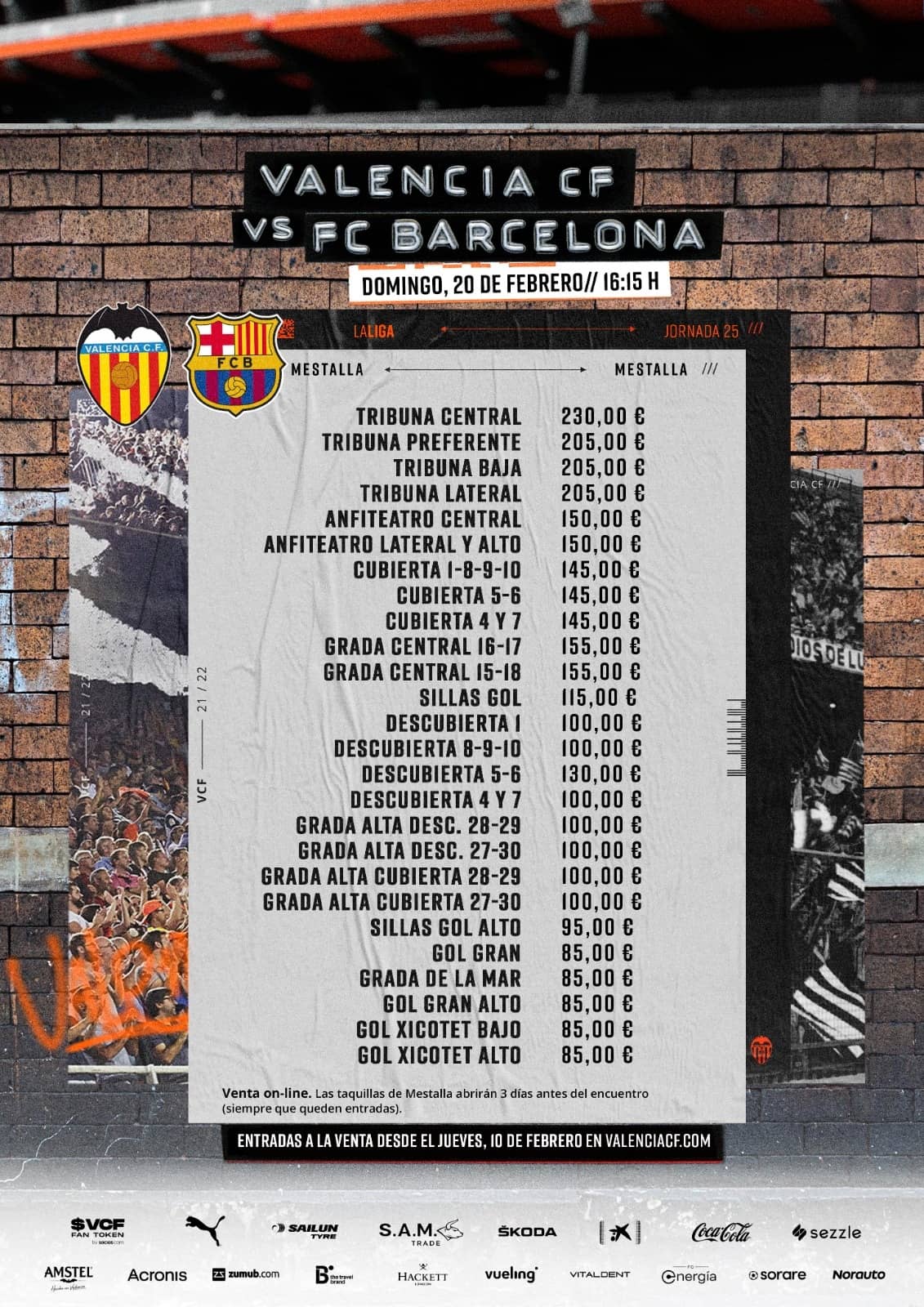 Entradas futbol valencia barcelona