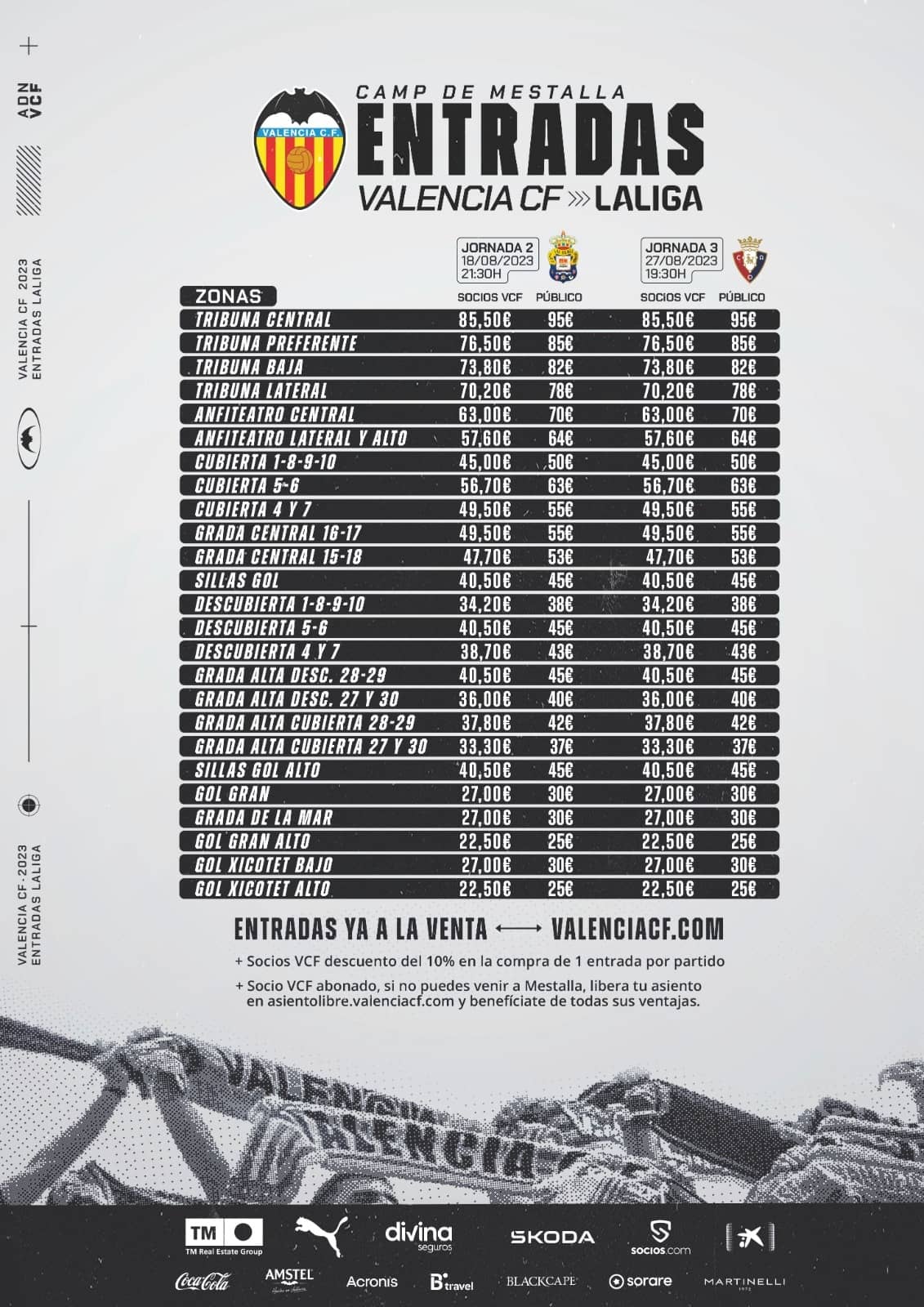 Comprar entradas valencia osasuna