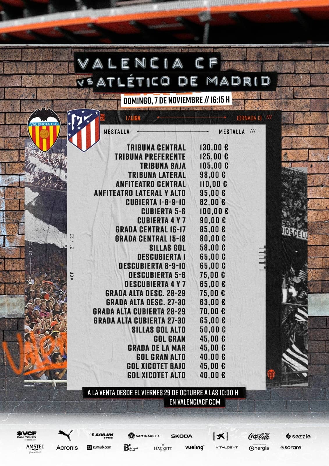 Valencia atletico madrid entradas