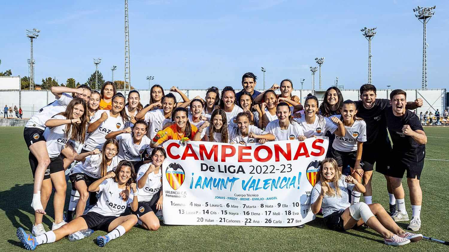 El VCF Femenino D, un equipo campeón forjado en la exigencia - Valencia CF