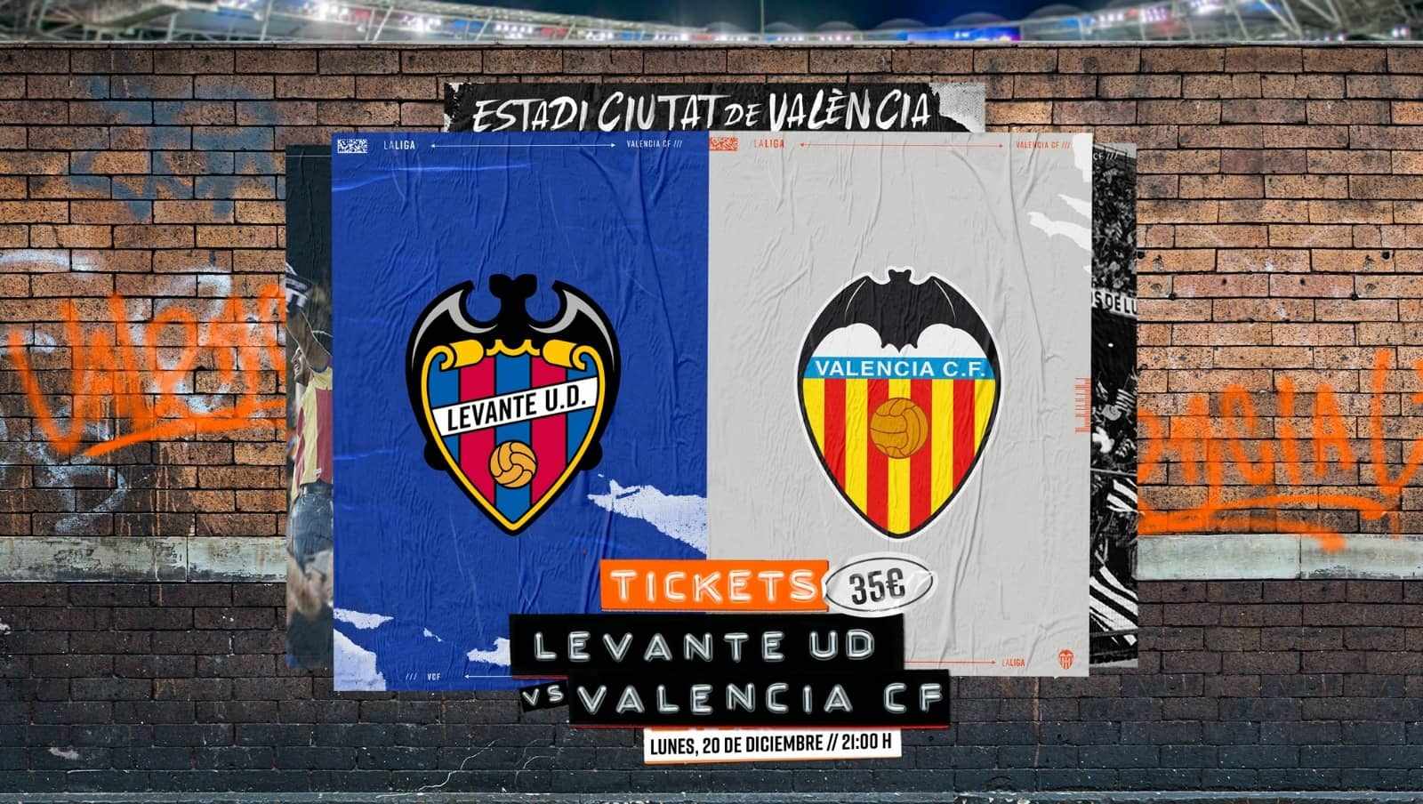 Ya a la venta las entradas de público visitante para el partido Levante ...