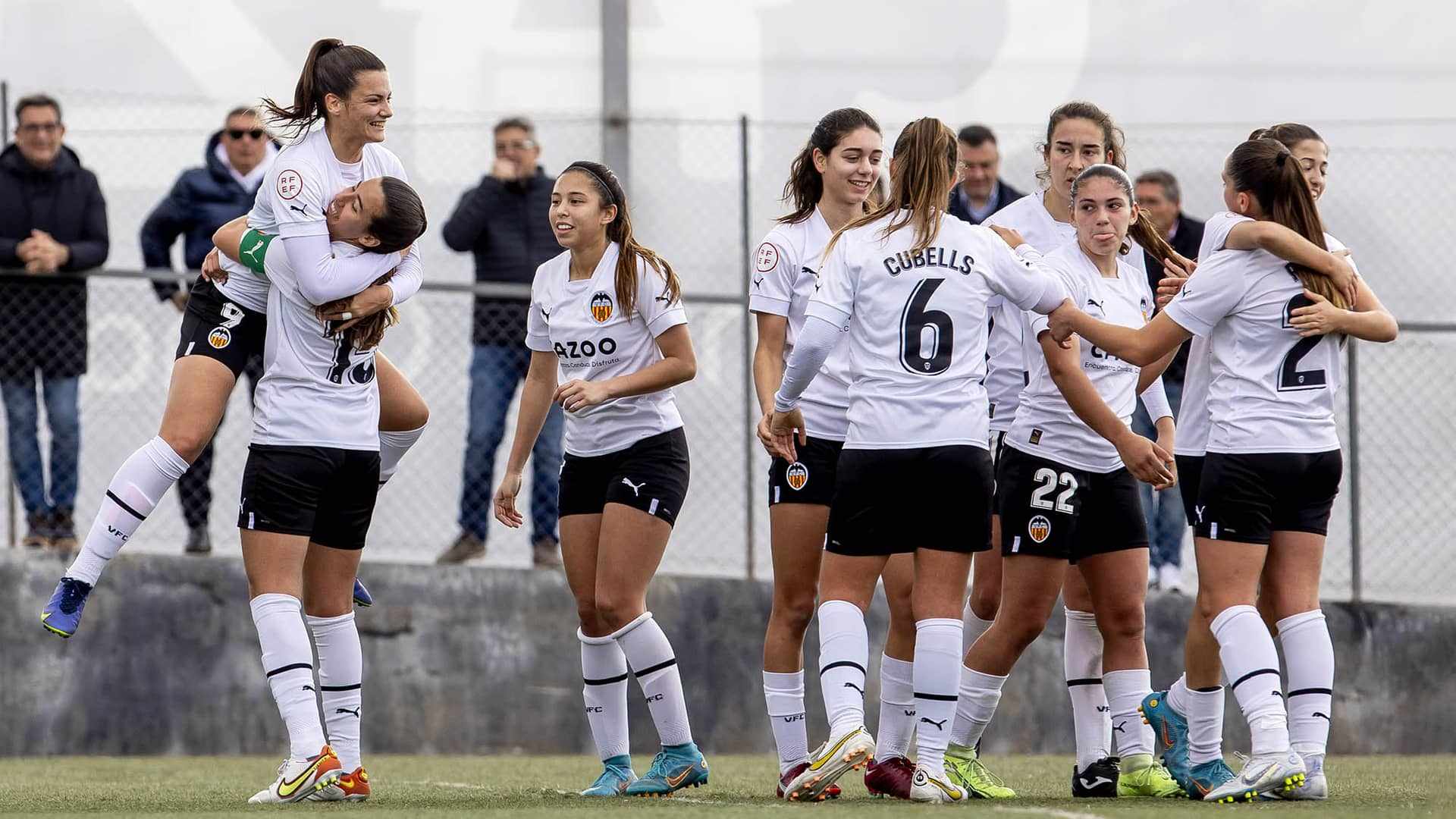 El VCF Femenino B, una reacción justo a tiempo - Valencia CF