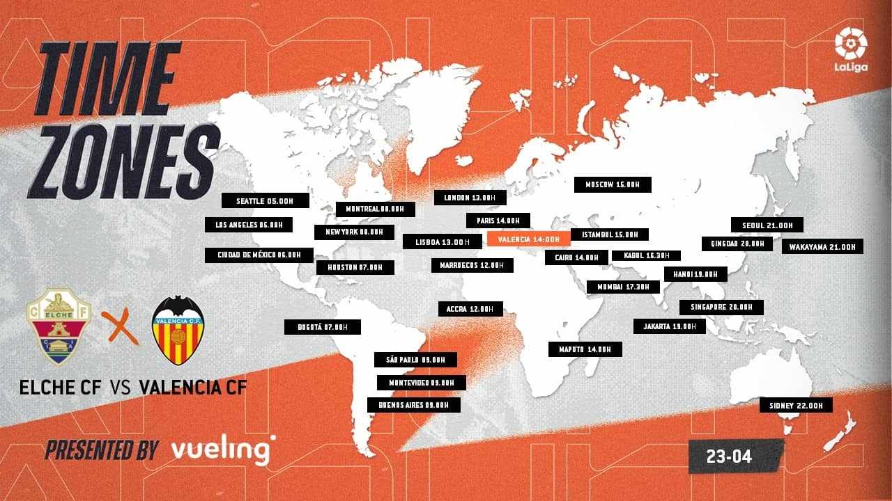 Cuándo y dónde ver en directo el Elche – Valencia - Valencia CF
