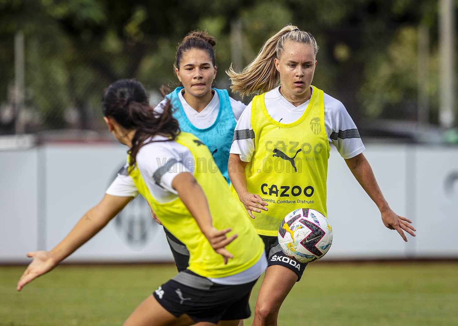 Intensidad y entrega, protagonistas en el entrenamiento del VCF ...