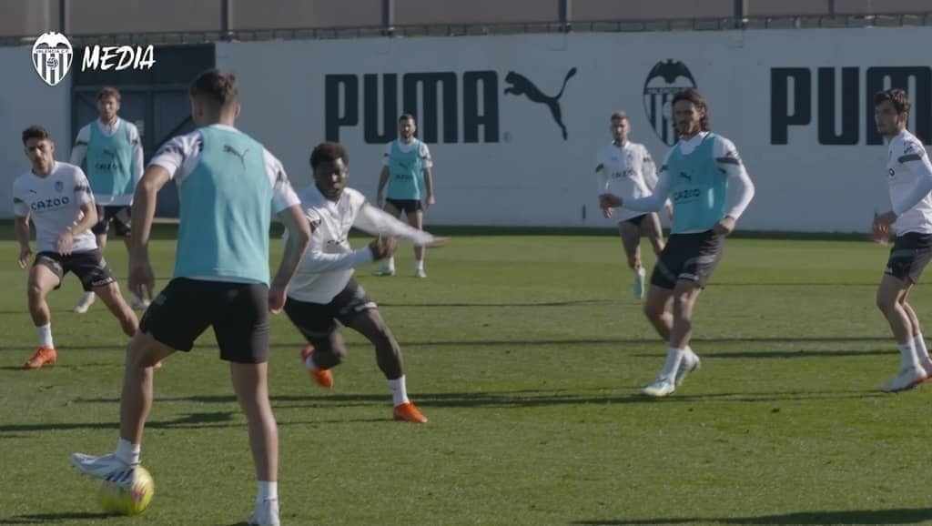 Así ha sido el entrenamiento del equipo de este miércoles - Valencia CF