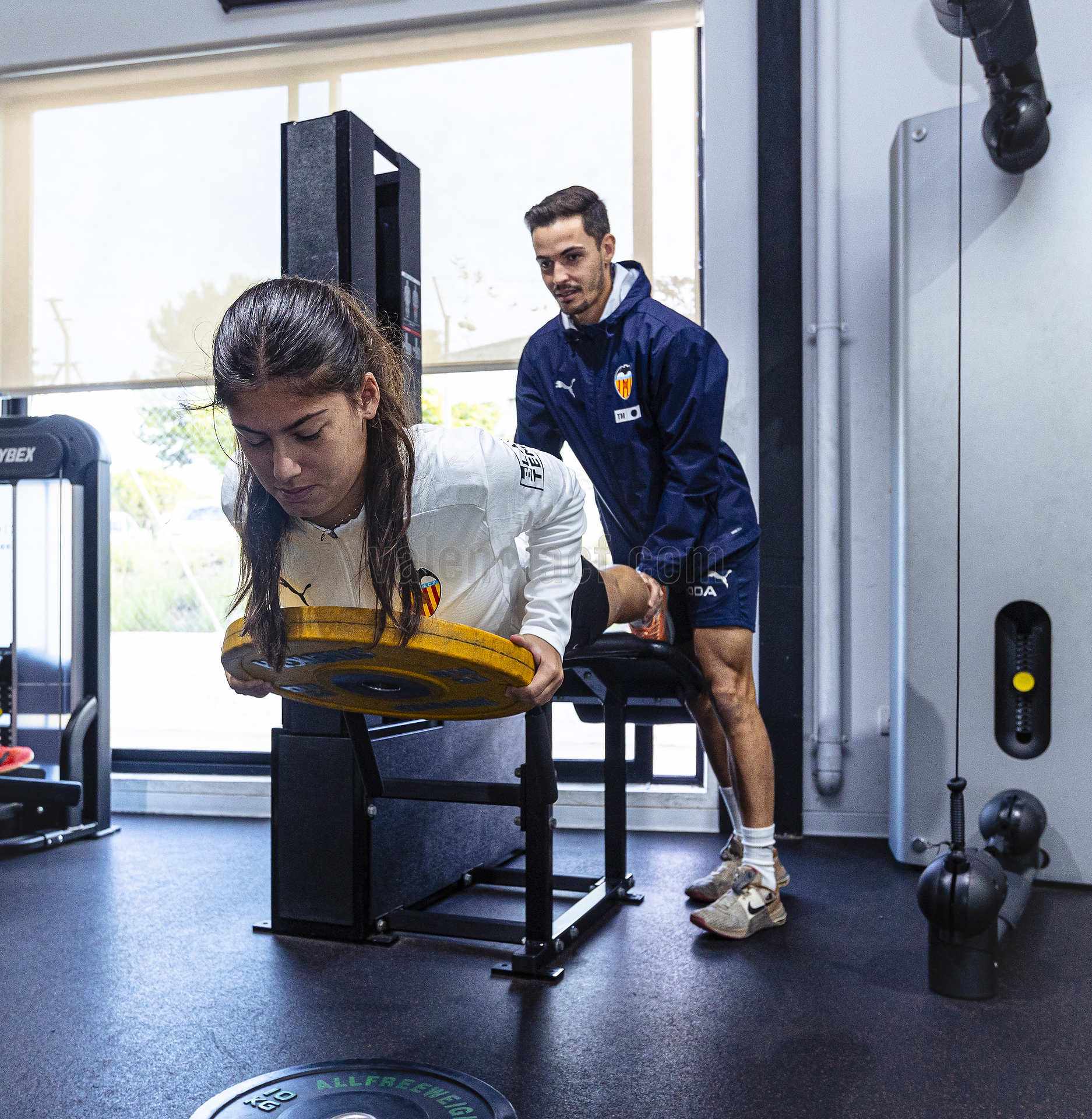 LAS IMÁGENES DEL ENTRENAMIENTO EN GIMNASIO DEL VALENCIA CF FEMENINO (26 ...