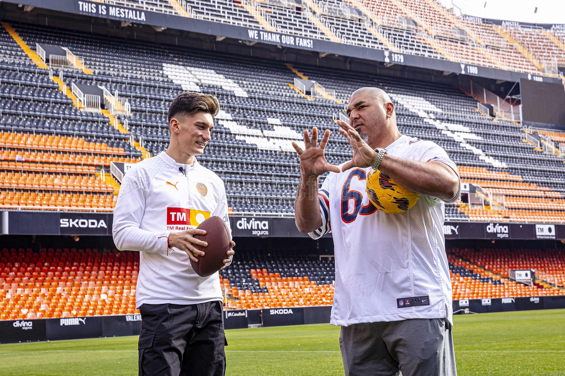 Reboteador Fútbol OF1 en el Valencia CF 