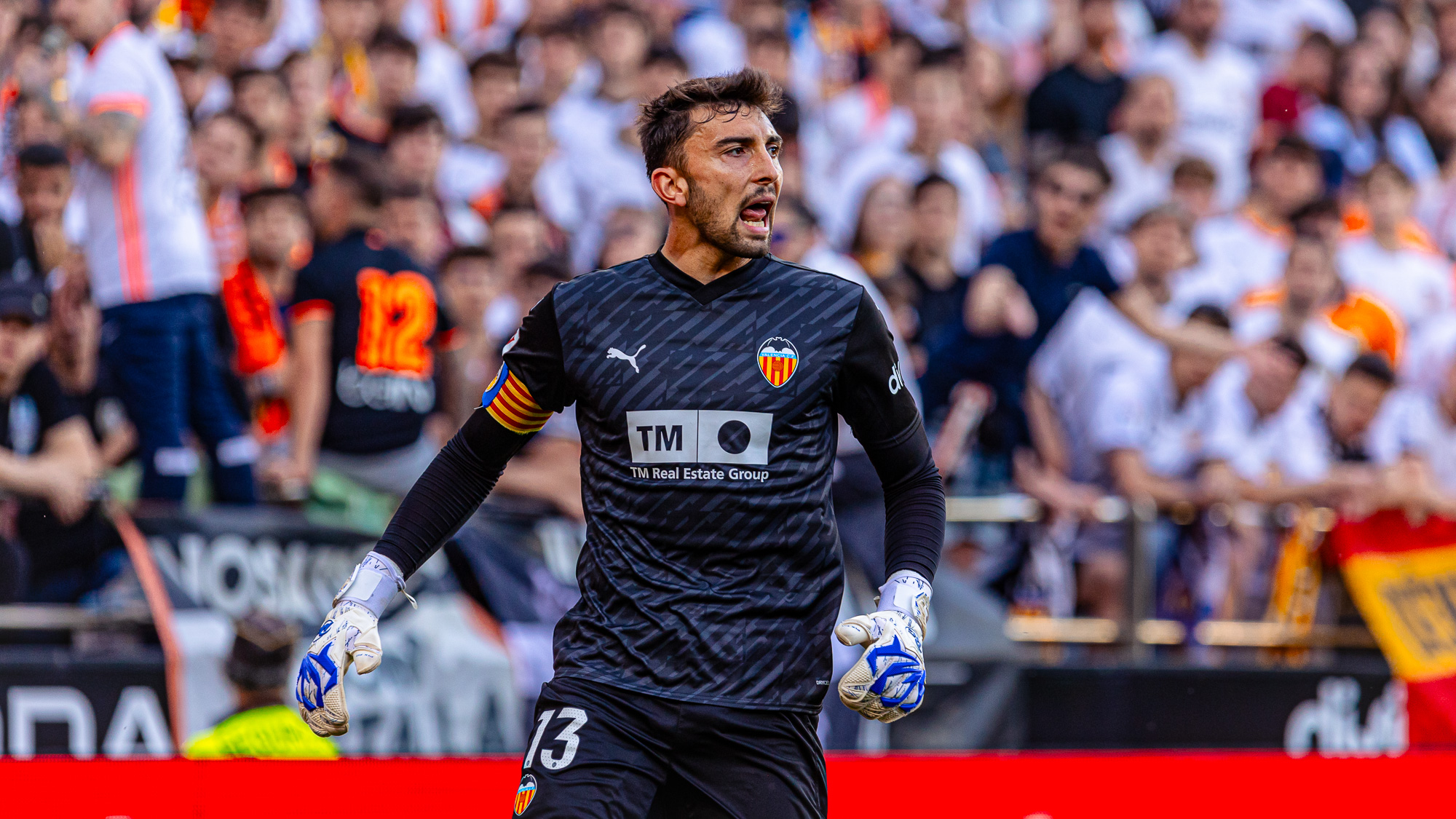 Valencia CF goalkeeper Cristian Rivero lives out his lifelong dream of playing for the VCF team in LALIGA”.