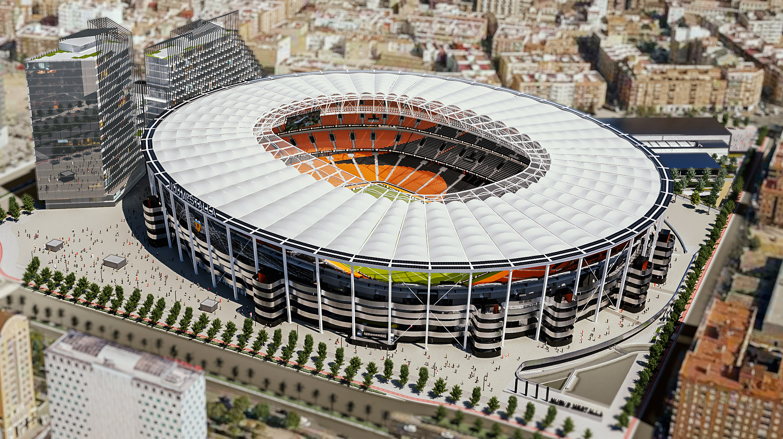 VALENCIA CF TO RESUME NOU MESTALLA CONSTRUCTION, TARGETING 2027 MOVE -  Valencia CF