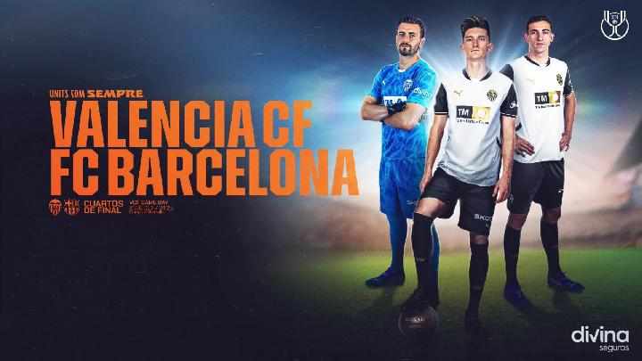 PARTIDO VALENCIA CF - BARCELONA | CUARTOS DE FINAL DE LA COPA DEL REY ...