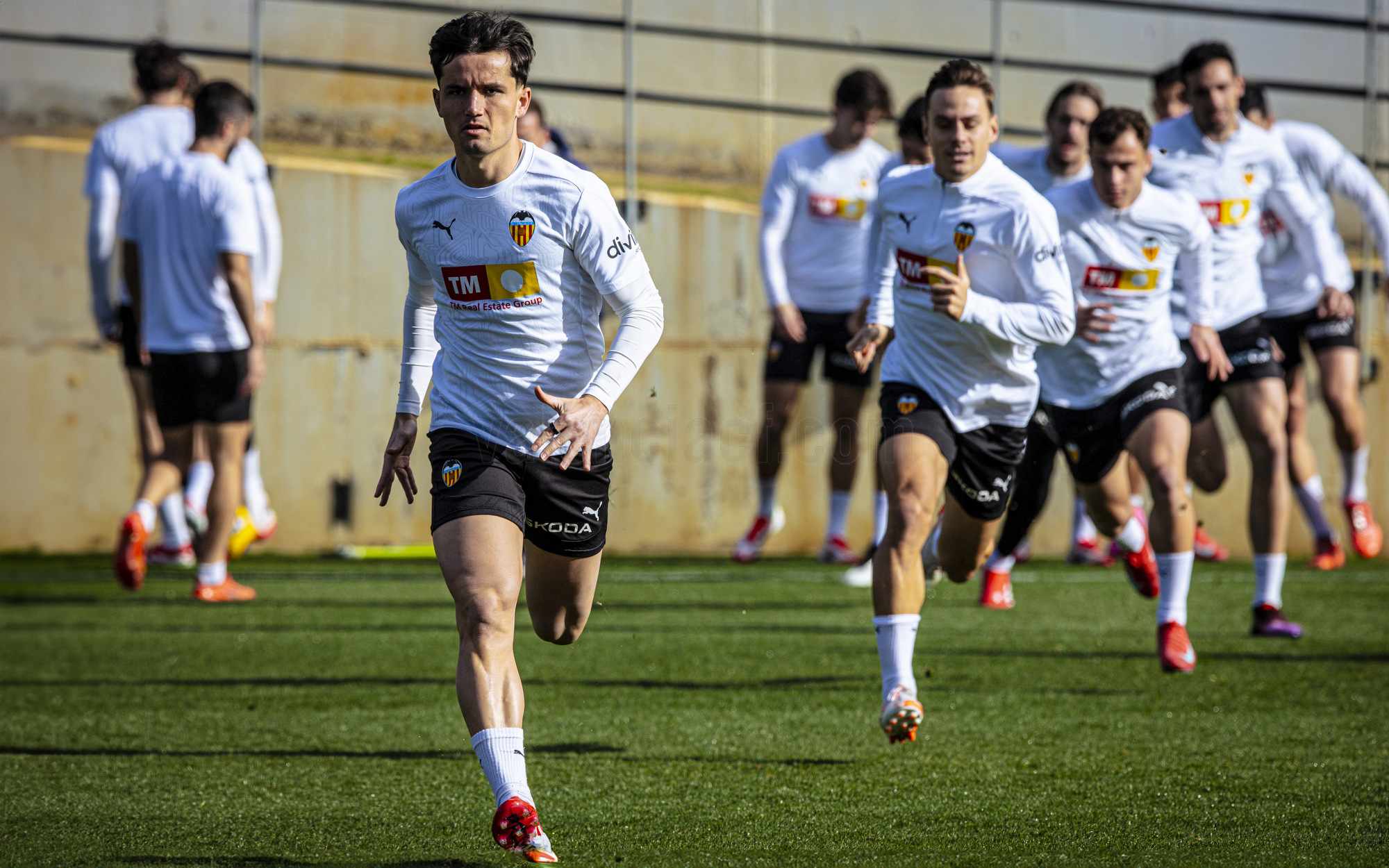 LAS IMÁGENES DEL ENTRENAMIENTO DEL VALENCIA CF (01/02/2025) - Valencia CF