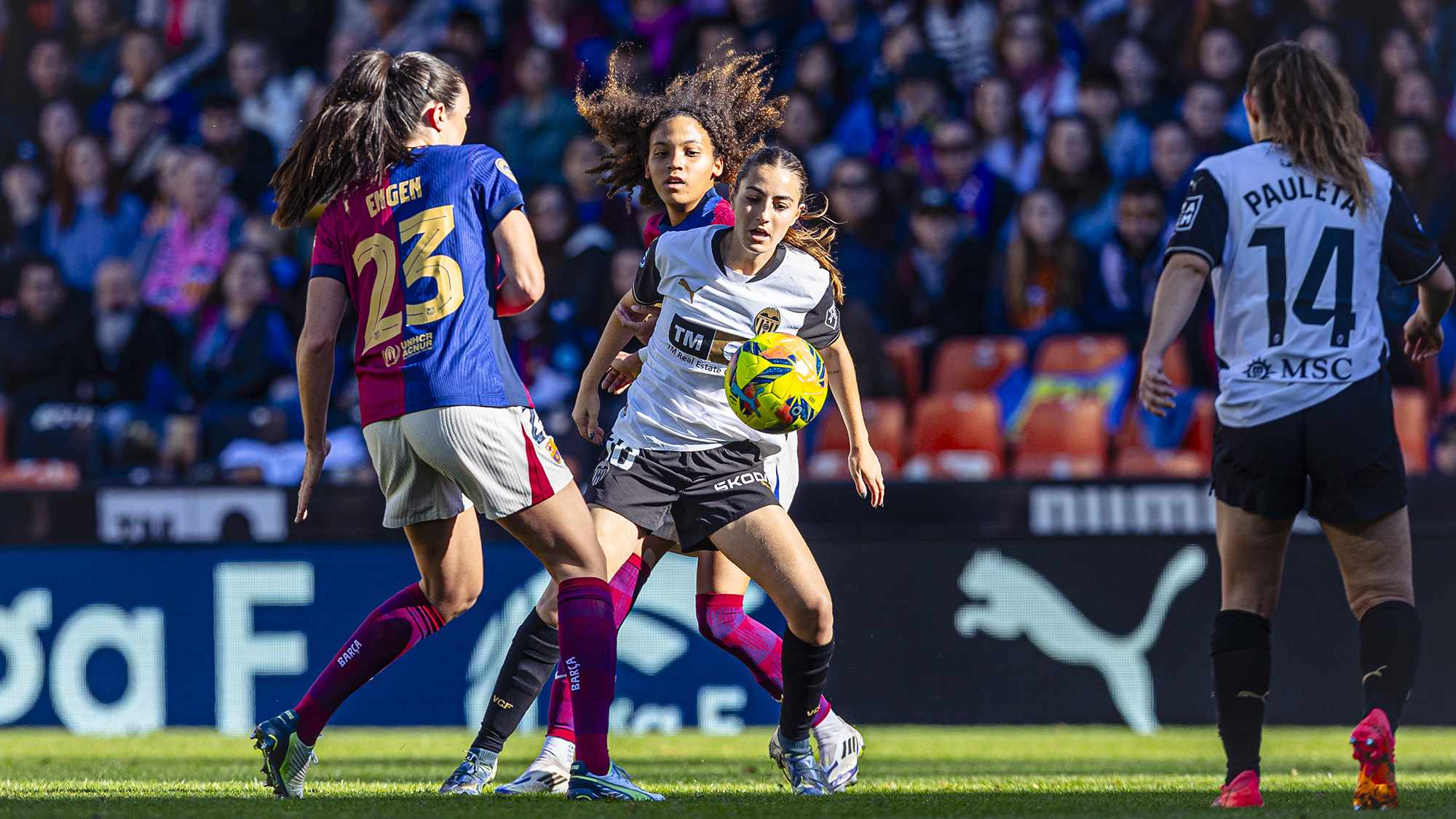 PREVIA LIGA F · El Valencia CF Femenino, frente al FC Barcelona este ...