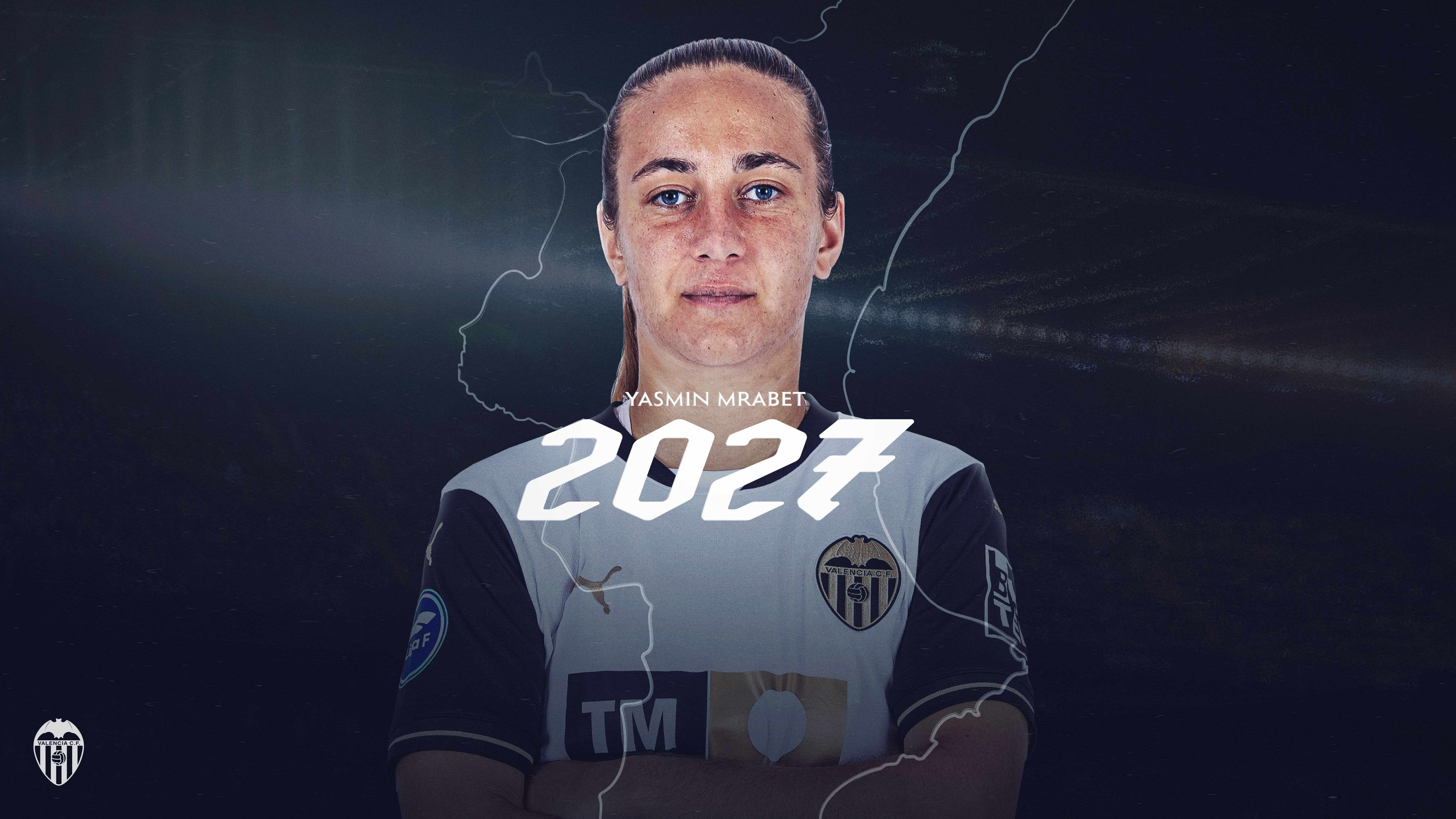 Mrabet Comunicado oficial · Yasmin Mrabet 2027 - Valencia CF