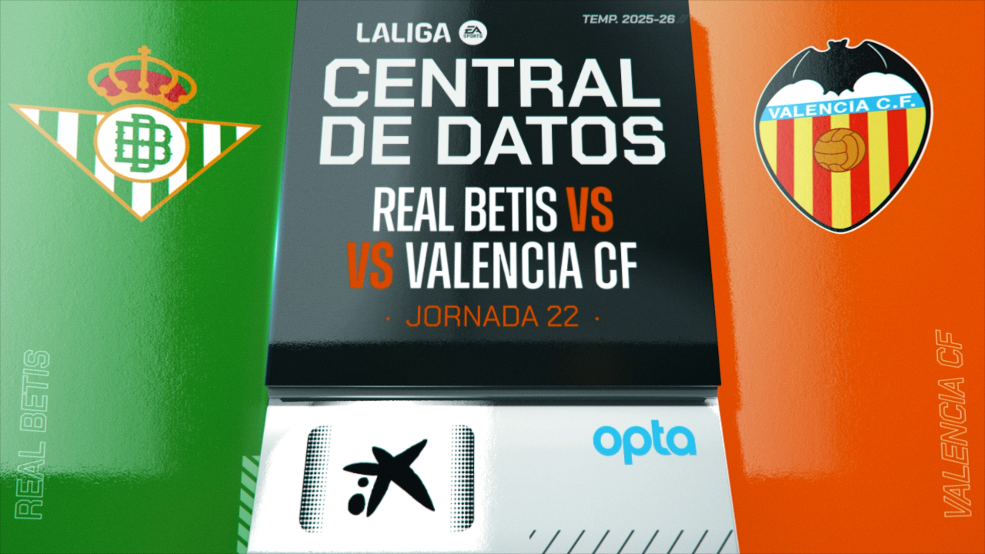 STATS: REAL BETIS-VALENCIA CF - Valencia CF