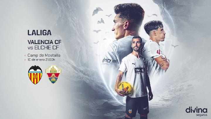 PARTIDO VALENCIA CF - ELCHE CF | JORNADA 19 LALIGA EA SPORTS 2025-2026 ...