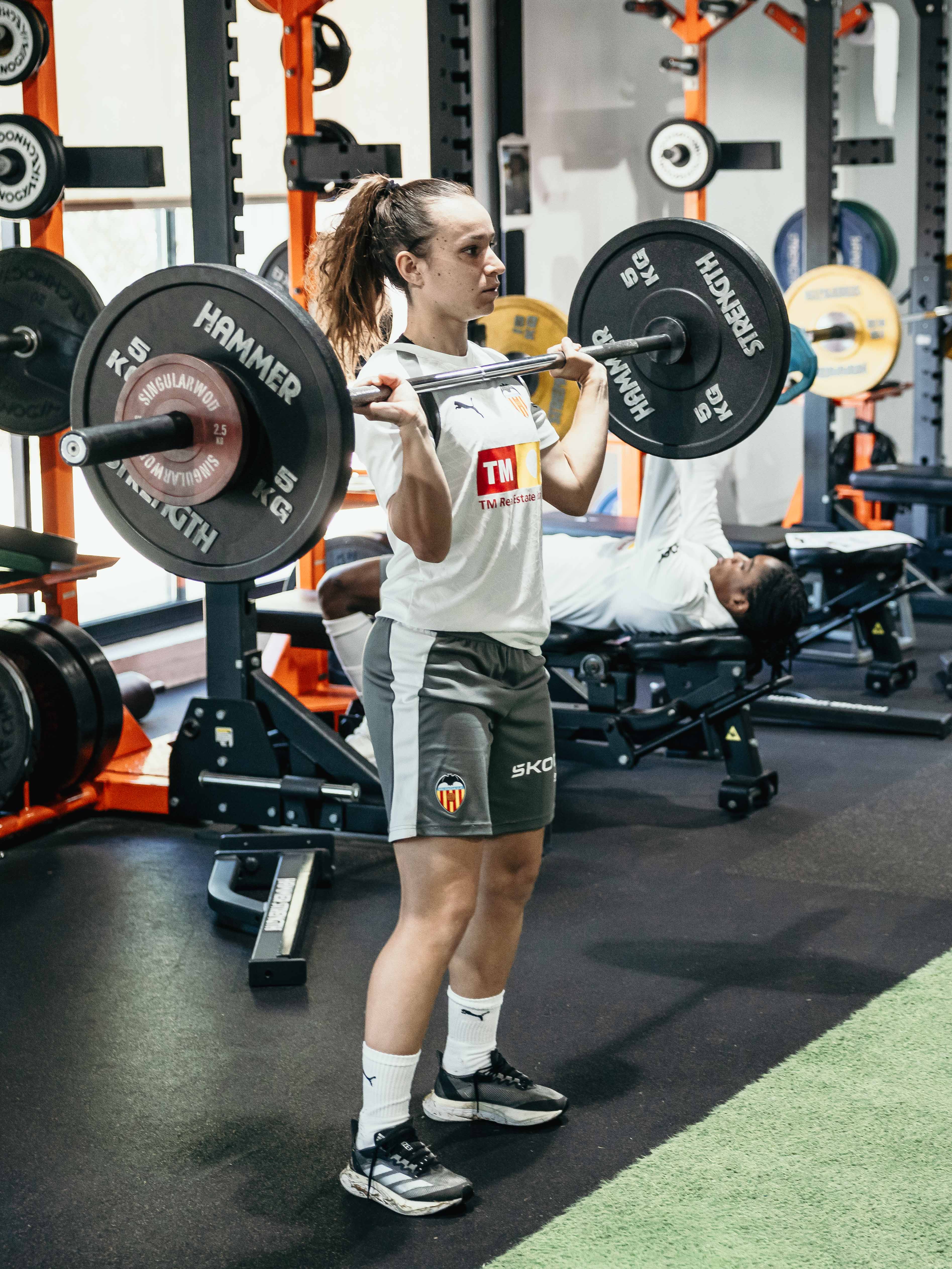 Entrenamiento del Valencia CF femenino