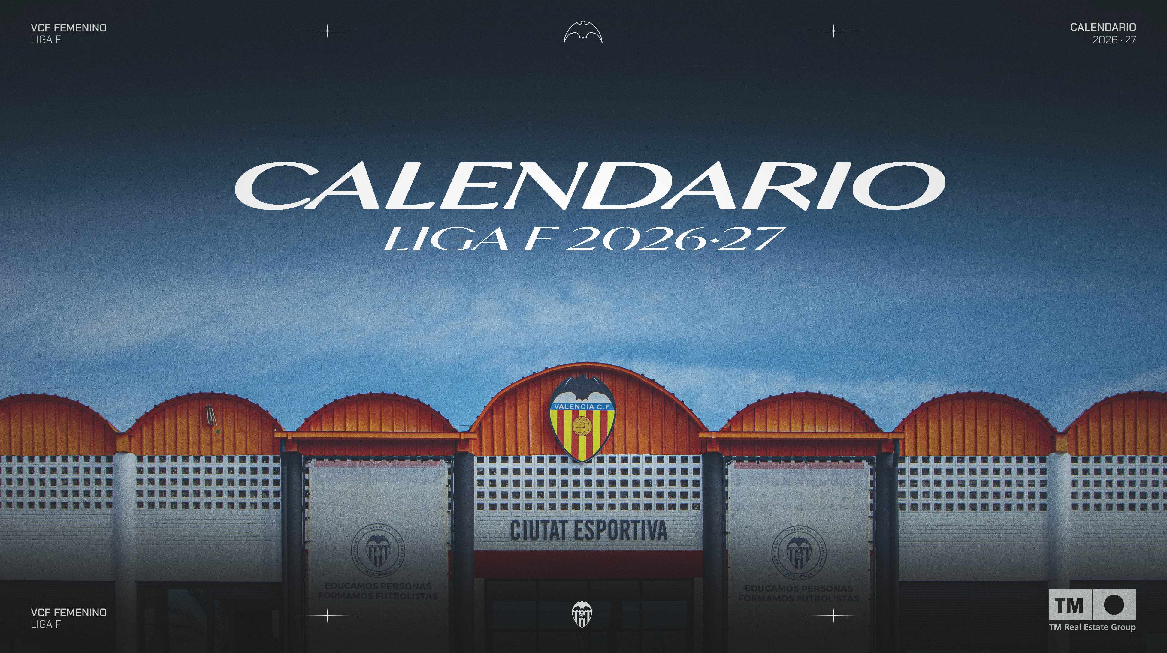 ESTE ES EL CALENDARIO DE LA LIGA F MOEVE 2026-27 PARA EL VALENCIA CF ...